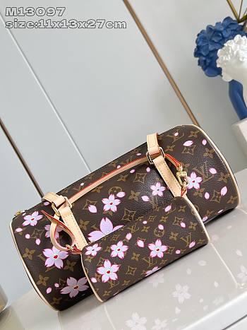 Louis Vuitton Papillon Cherry Blossom Monogram 11 x 13 x 27cm