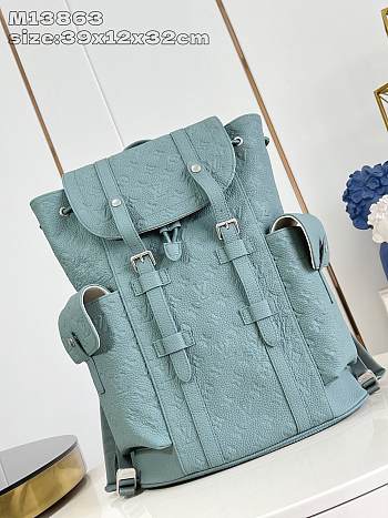 Louis vuitton Christopher Taurillon Monogram Leather Backpack - 39 x 12 x 32