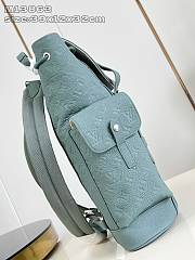 Louis vuitton Christopher Taurillon Monogram Leather Backpack - 39 x 12 x 32 - 2