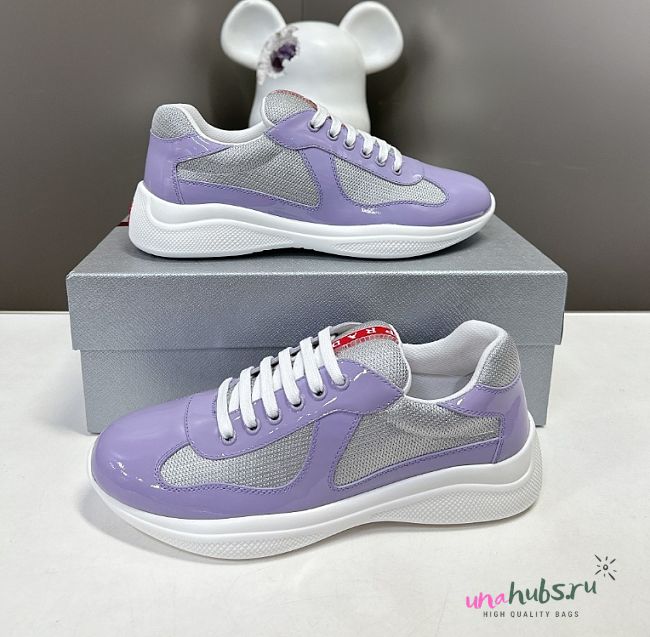 Prada Purple Sneakers - 1