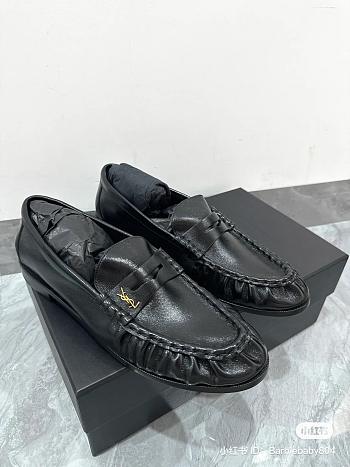 YSL Le Loafer Supple In Shiny Leather