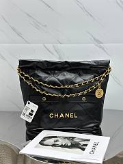 Chanel 22 Pocket Lambskin Leather Tote  - 1