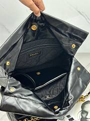 Chanel 22 Pocket Lambskin Leather Tote  - 4