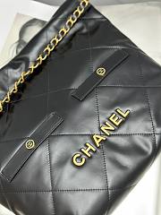 Chanel 22 Pocket Lambskin Leather Tote  - 3