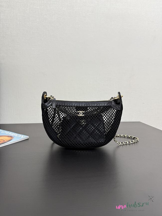 Chanel Mesh Clutch Bag - 15*22*6*cm - 1