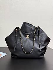 	 Chanel Maxi Shopping Black Bag - 31*47*11cm - 1
