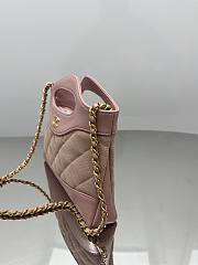 	 Chanel 31 mini shopping pink bag 17.5*20.5*4cm - 6