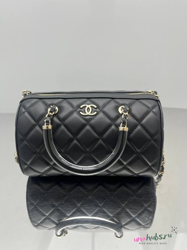 Chanel Mini Boston Bag - 11x18.5x11.4cm - 1