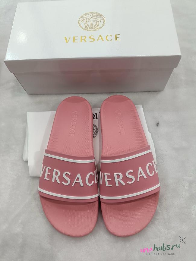	 Versace Olympus Slides Logo Pool  - 1