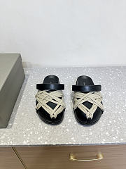 Rick Owens Megalaced Leather Mules - 1
