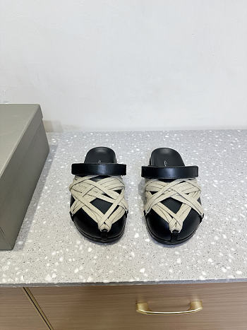 Rick Owens Megalaced Leather Mules