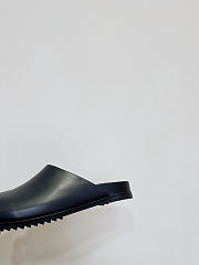 Rick Owens Black Leather Mules - 3