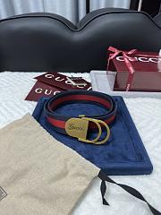 Gucci Web Logo Buckle Belt 4.0cm - 2