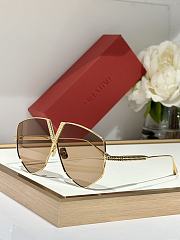 VALENTINO GARAVANI EYEWEAR V-Hexagon oversized-frame Sunglasses - 5