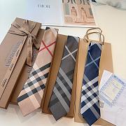 Burberry Classic Cut Check Silk Tie - 1