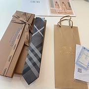 Burberry Classic Cut Check Silk Tie - 6