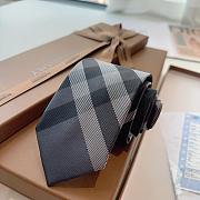 Burberry Classic Cut Check Silk Tie - 5