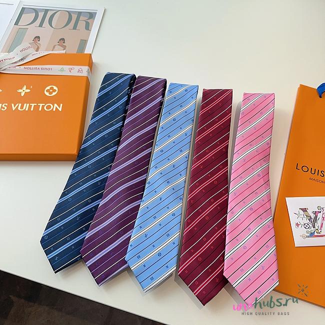 Louis Vuitton LV Logo Tie 02 - 1