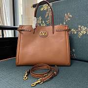 Valentino Garavani Antibes Calfskin Shopping Bag - 35 X 29 X 18cm - 2
