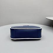 	 Miu Miu Wander Blue Leather Bag - 22 x 23 x 7 cm - 5