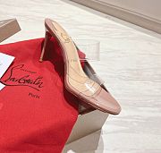 Christian Louboutin Just Nothing 85 Blush TPU and patent leather - 5