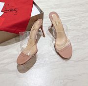 Christian Louboutin Just Nothing 85 Blush TPU and patent leather - 4