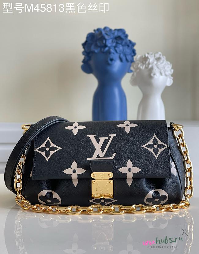 Louis Vuitton Favorite Bicolor Monogram Bag - 24x14x9cm - 1