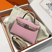 Hermes Mini Kelly 19cm Epsom Leather in 8 colors - 6