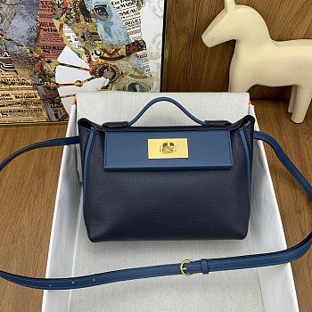 	 Hermes Beton Evercolor Dark Blue Bag 21cm