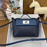 	 Hermes Beton Evercolor Dark Blue Bag 21cm - 2