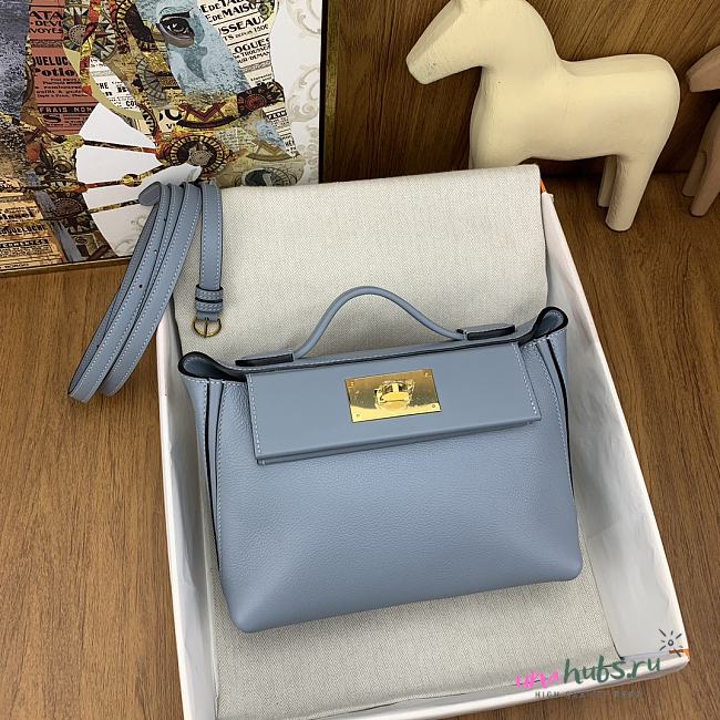 	 Hermes Beton Evercolor Blue Bag 21cm - 1