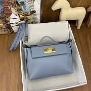 	 Hermes Beton Evercolor Blue Bag 21cm - 1