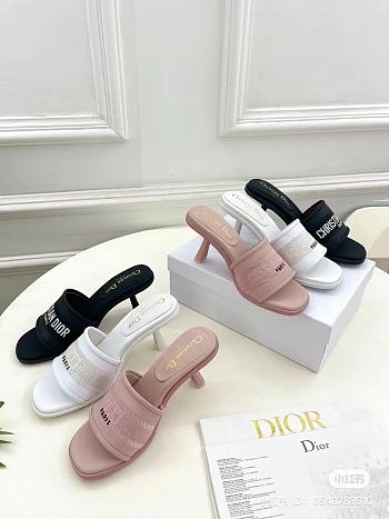 Dior Everyday Heels Black 8.5cm 01