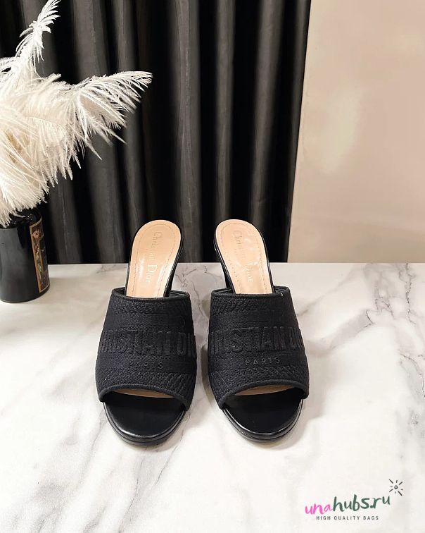 Dior Dway Black Heel - 1