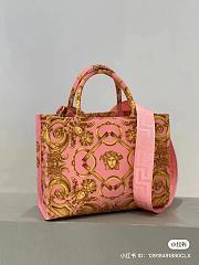 Versace Medusa Small Canvas Tote Bag - 27x22x10cm - 3