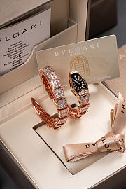 	 Bulgari Serpenti Scaglie Diamond Rose Gold Watch - 2
