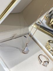 BVLGARI DIVAS DREAM Mother of Pearl MOP Diamond Necklace - 2