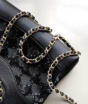  Chanel 31 mini shopping black bag 21x17 x 3.5 cm - 6