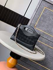  Chanel 31 mini shopping black bag 21x17 x 3.5 cm - 4