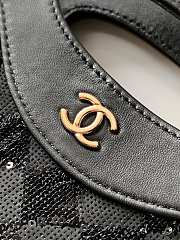  Chanel 31 mini shopping black bag 21x17 x 3.5 cm - 2