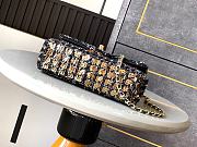 CHANEL Sequin Mini Rectangular Flap Yellow Black 20cm - 5