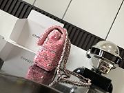 Chanel Classic Flap Bag Mini In Pink 20x15x7cm - 4