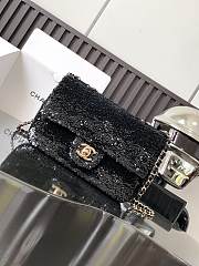 Chanel Mini Classic Flap Bag Sequins Bag in 3 colors - 20x15x7cm - 1