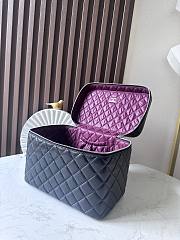 Chanel Vanity in Black Caviar Bag -  25*16*18cm - 3