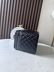 Chanel Vanity in Black Caviar Bag -  25*16*18cm - 2