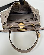 Fendi Peekaboo Soft Medium Cuoio Romano leather - 33x10x25cm  - 3