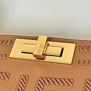 	 Fendi Peekaboo Soft Medium Cuoio Romano brown leather - 33x10x25cm - 6