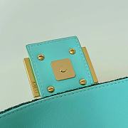 	 Fendi Baguette Sequins Blue - 27/7/13cm - 6