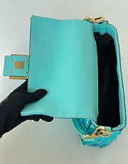 	 Fendi Baguette Sequins Blue - 27/7/13cm - 3