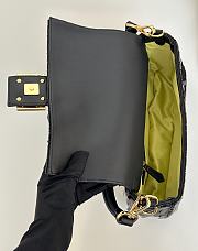 	 Fendi Baguette Sequins Black - 27/7/13cm - 5